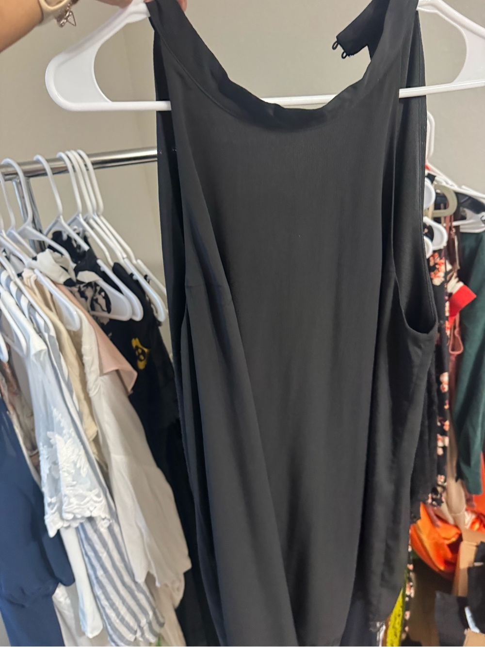 Classic Black Sleeveless Maxi Dress — Elegant Everyday Staple